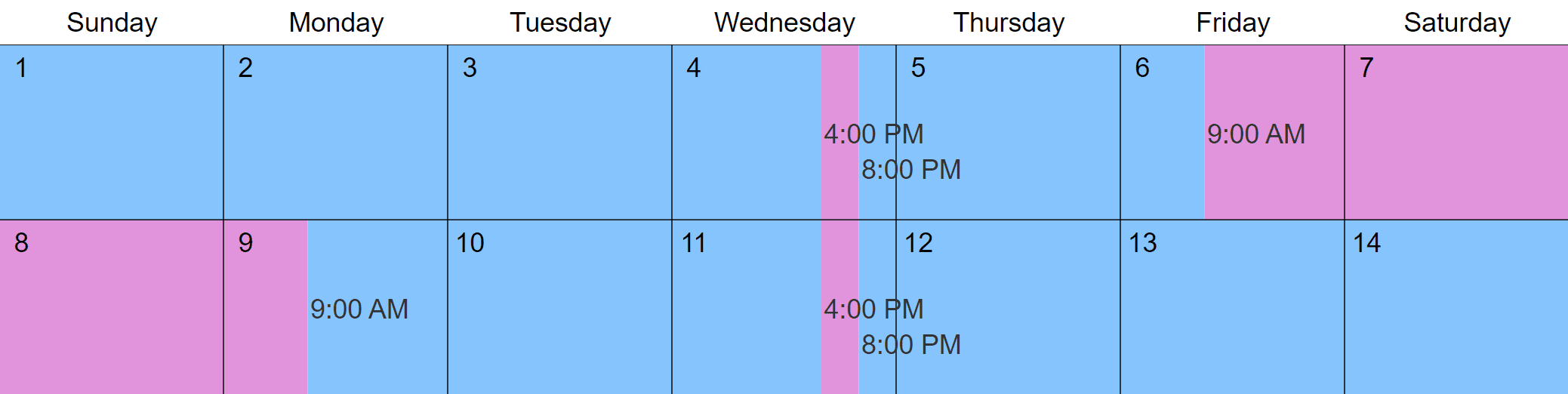 Virginia Parenting Time Schedule Guidelines Va Visitation