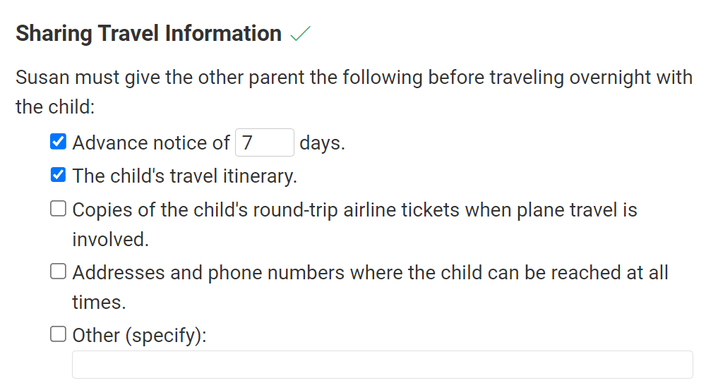 travel consent letter sample