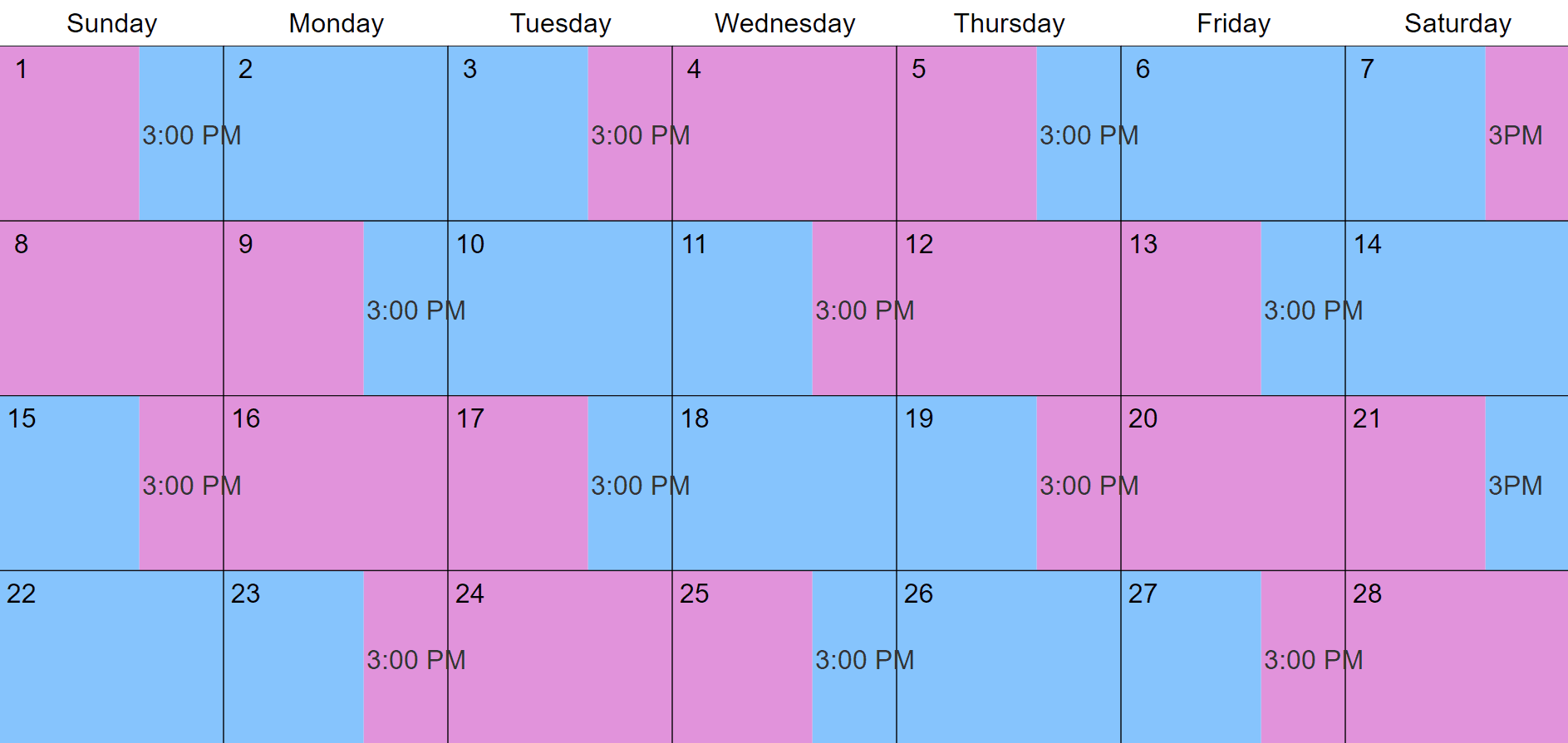 Long Distance Custody Visitation Schedule Examples Create 52 OFF