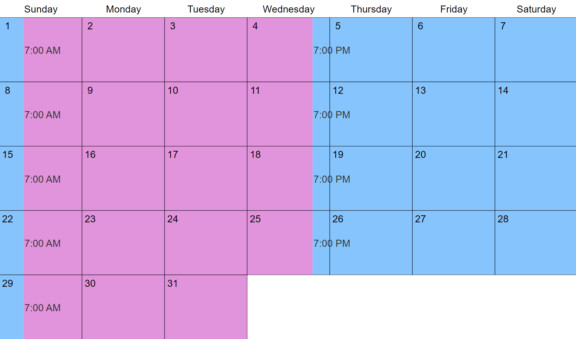 50 50 Child Custody Schedules 4 Common Examples