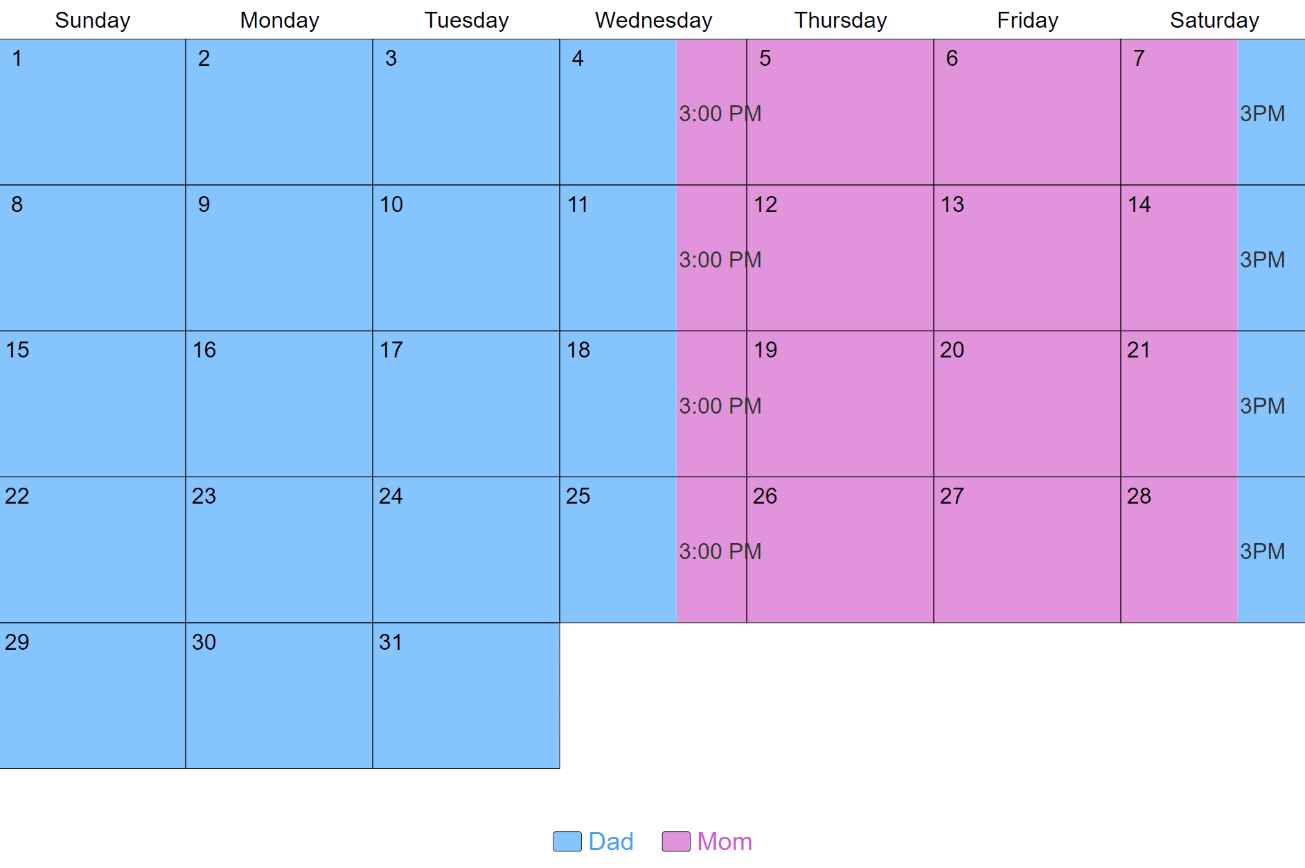 43 Custody & Visitation Schedules How Does it Work? Pros & Cons