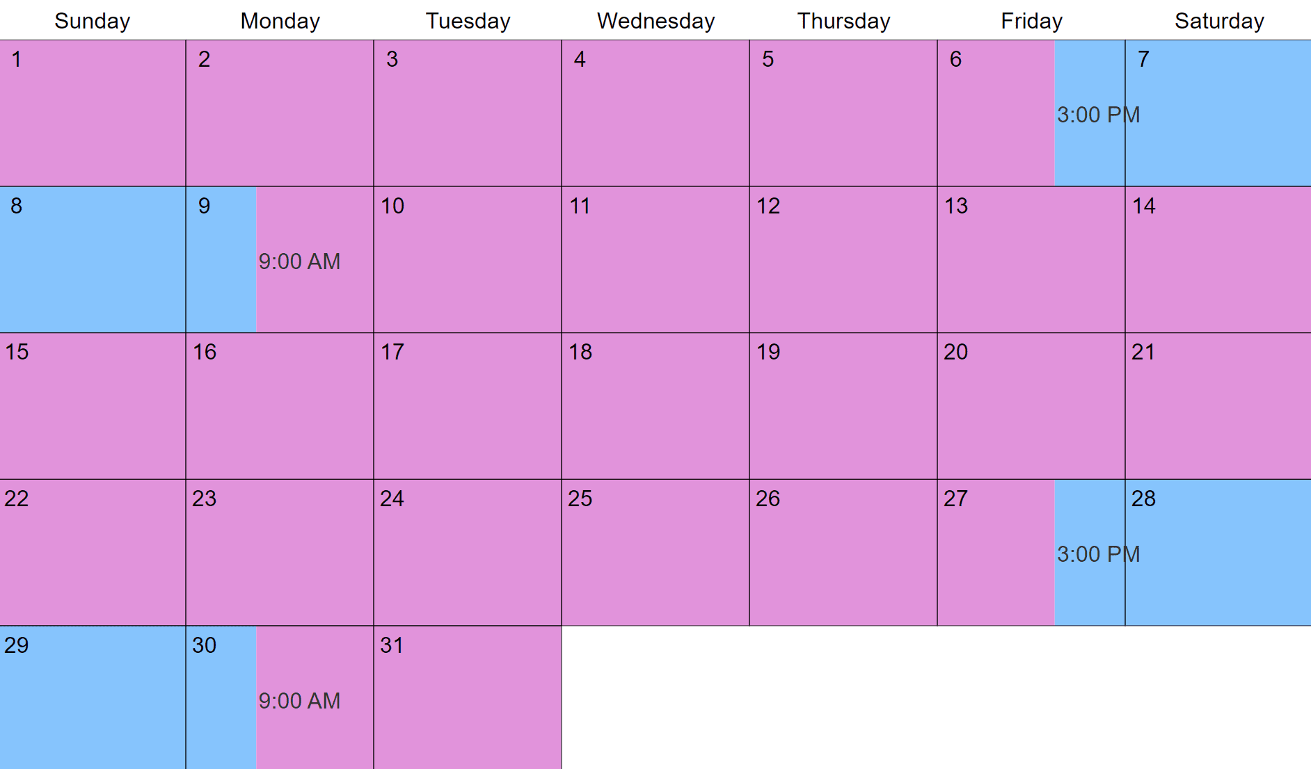 every-3rd-weekend-visitation-schedule-examples-pros-cons