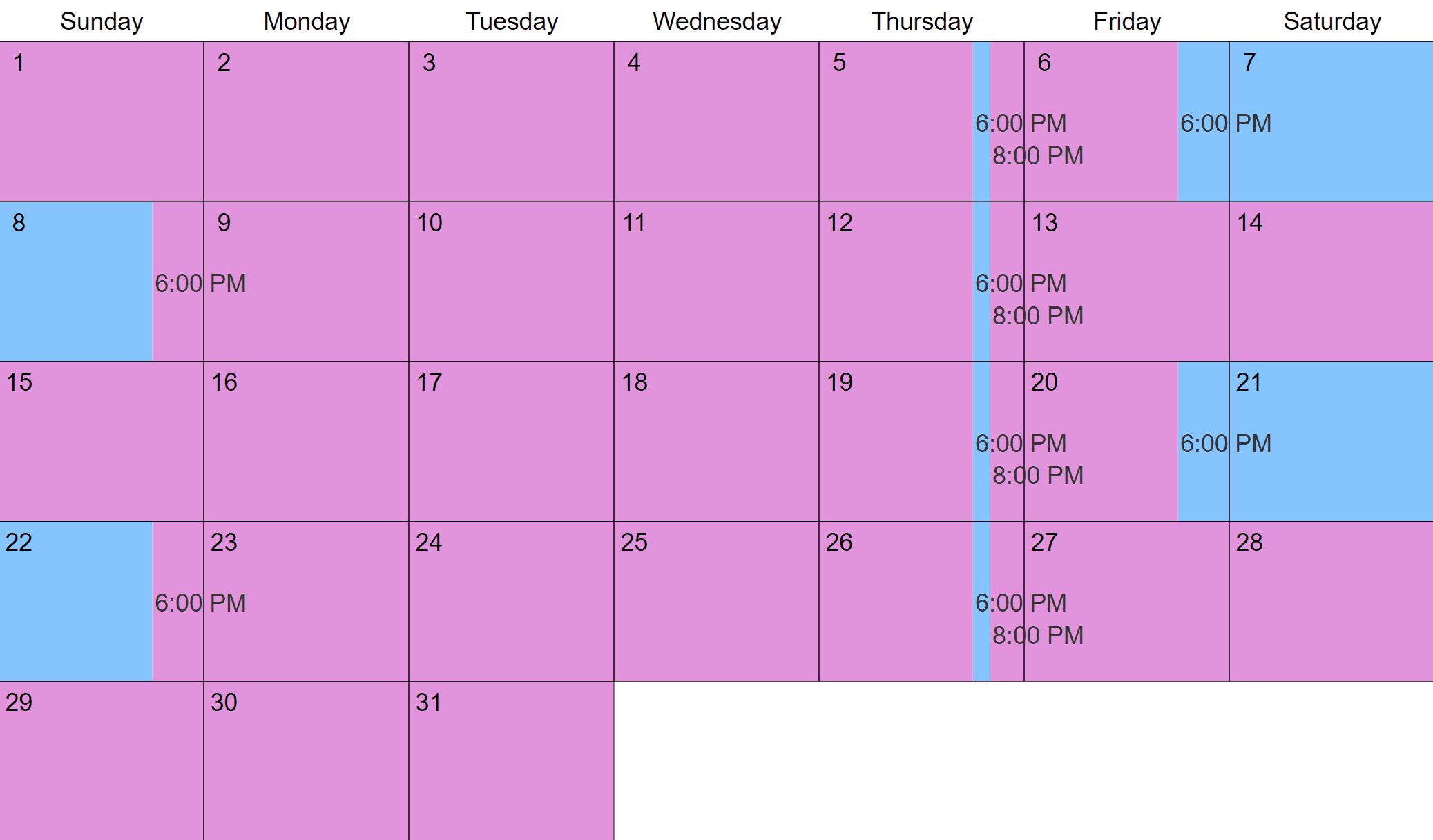 2021 standard possession calendar texas Texas Child Possession Access Schedules Tx Custody Visitation 2021 standard possession calendar texas